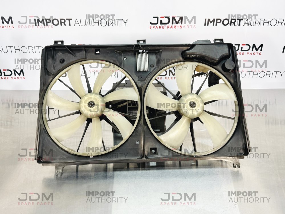 RADIATOR FAN ASSEMBLY WITH RESERVOIR TANK